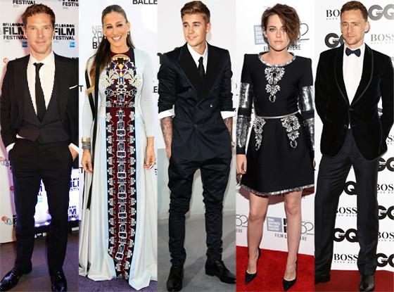 Benedict Cumberbatch, Kristen Stewart, Sarah Jessica Parker, Tom Hiddleston, Justin Bieber, hot or not Benedict Cumberbatch, Kristen Stewart, Sarah Jessica Parker, Tom Hiddleston, Justin Bieber, hot or not